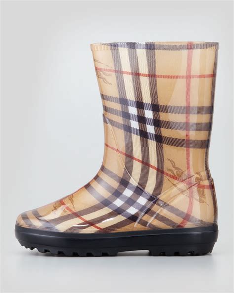 toddler burberry rain boots|burberry rain boots outlet.